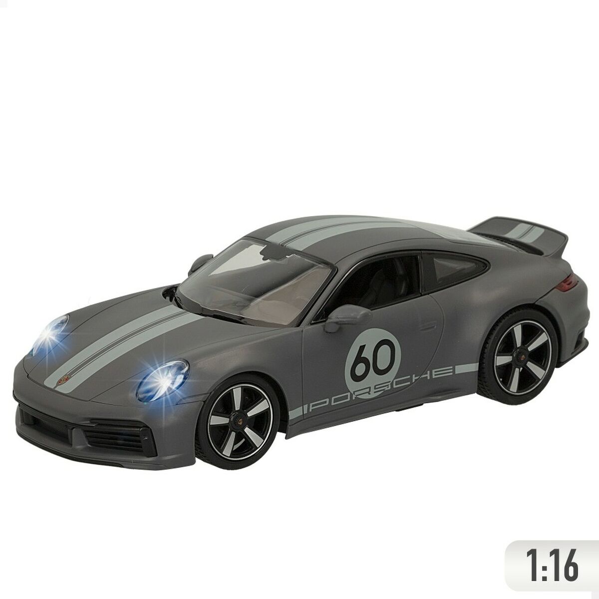 Kauko-ohjattava auto Porsche 911 1:16 (2 osaa)